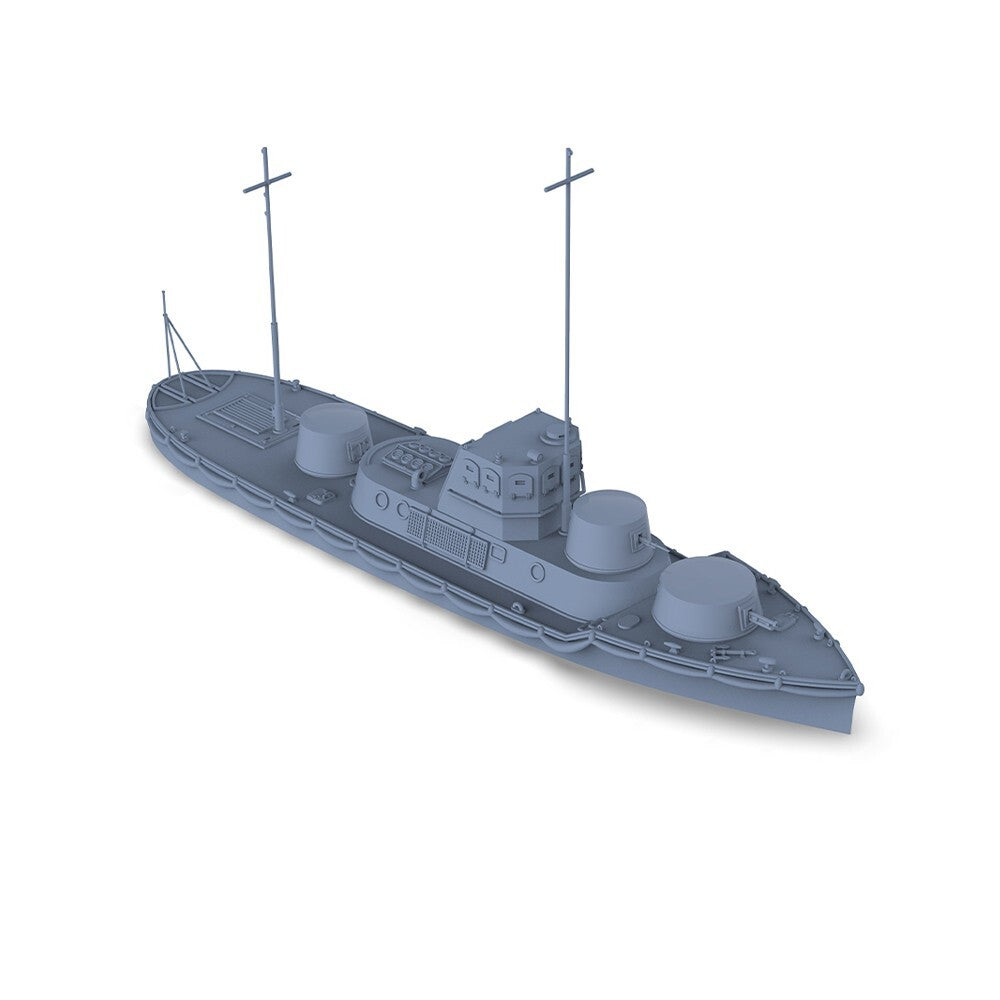 SSMODEL 700539 1/700 3D Printed Resin IJN Soukou-Tei Armored Gun Boat Sakigake