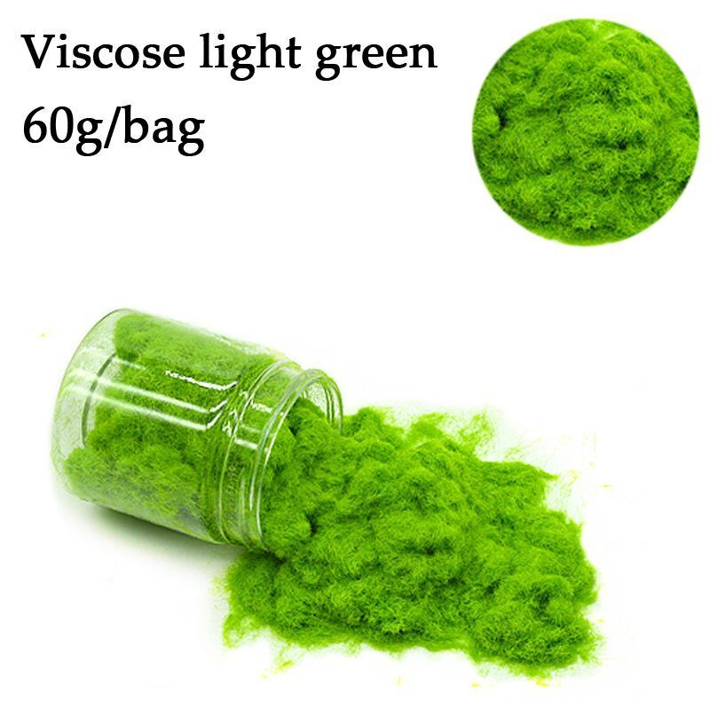 Static Grass Powder 3MM Simulation Turf Flocking Nylon Toy Model Scenery Making