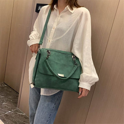 Handbag Shoulder Crossbody Bag Large Synthetic Leather Tote Travelling Handbags