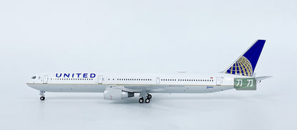 1:400 Panda UNITED BOEING 767-400 Passenger Aeroplane Diecast Aircraft Model