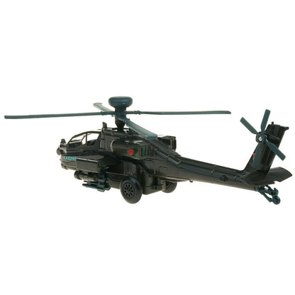 1:64 Armed Helicopter Plane For Apache Military Aviation Alloy Model AH-64D