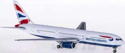 1:400 JC Wings BRITISH AIRWAYS BOEING 767-300ER Passenger Airplane Diecast Model