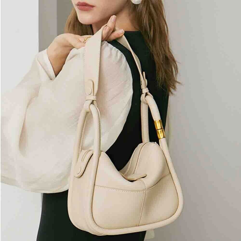 2023 Winter Genuine Leather Shoulder Bag Real Leather Handbag Ladies Bag