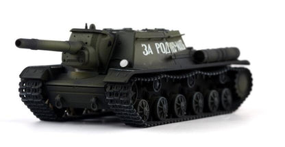 88MODEL WWII Soviet su-152 self propelled gun slogan 1/72 FINISHED MODEL TANK