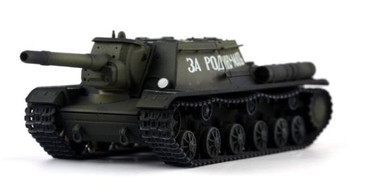88MODEL WWII Soviet su-152 self propelled gun slogan 1/72 FINISHED MODEL TANK