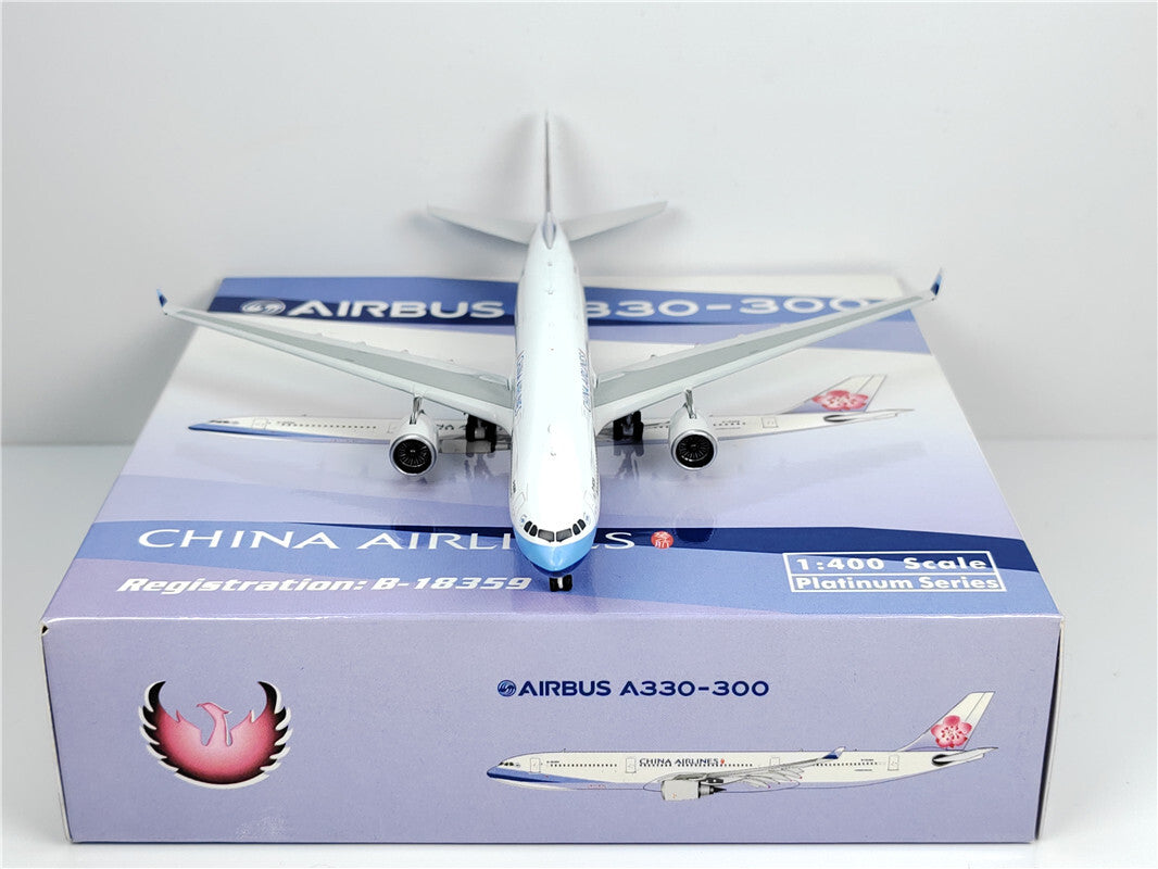 1:400 Phoenix CHINA AIRLINES AIRBUS A330-300 Airplane Diecast Aircraft Model