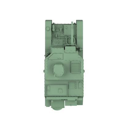 SSMODEL 1/72 25mm Military Model Kit France Renault 1935(ZT-3) Tank Destroyer