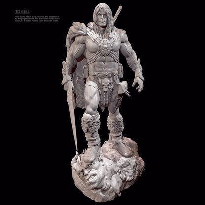 50mm resin figure model Kit Mengshi Ximan 3D printing Unassembled unpainted