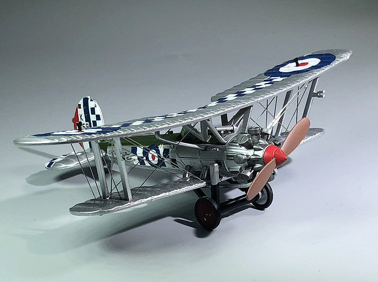 British Bristol Bulldog 1/72 diecast plane model aircraft WLTK