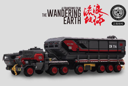 1:144 28CM KDW WANDERING EARTH CN114-03 Van Troop Carrier Armor Diecast Model