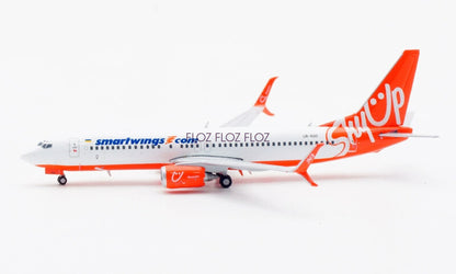 JC WINGS Sky Up Airlines smartwings for Boeing B737-800 UR-SQG 1:400 Plane Model