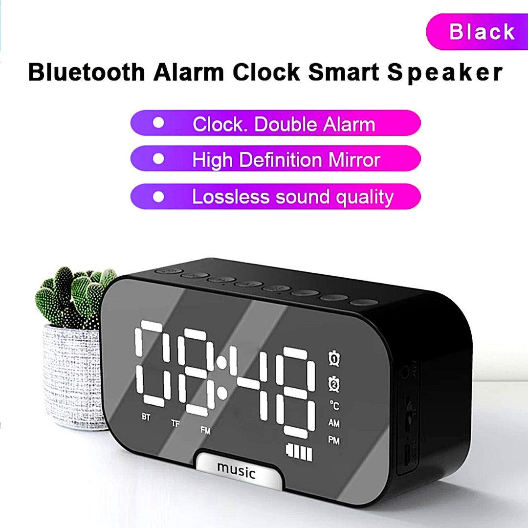 Bosina Altavoz Portátil LED Inalámbrico Speaker con Bluetooth USB/AUX/FM Radio