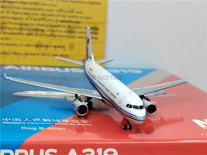 NG Models PLA Air Force for Airbus A319-100 B-4090 1/400 Plane Pre-built Model