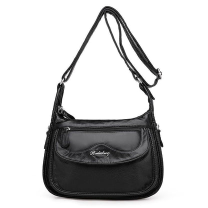 Fashion Women Shoulder Bag Synthetic Leather Crossbody Bag Totes Soft Purse 1 PC