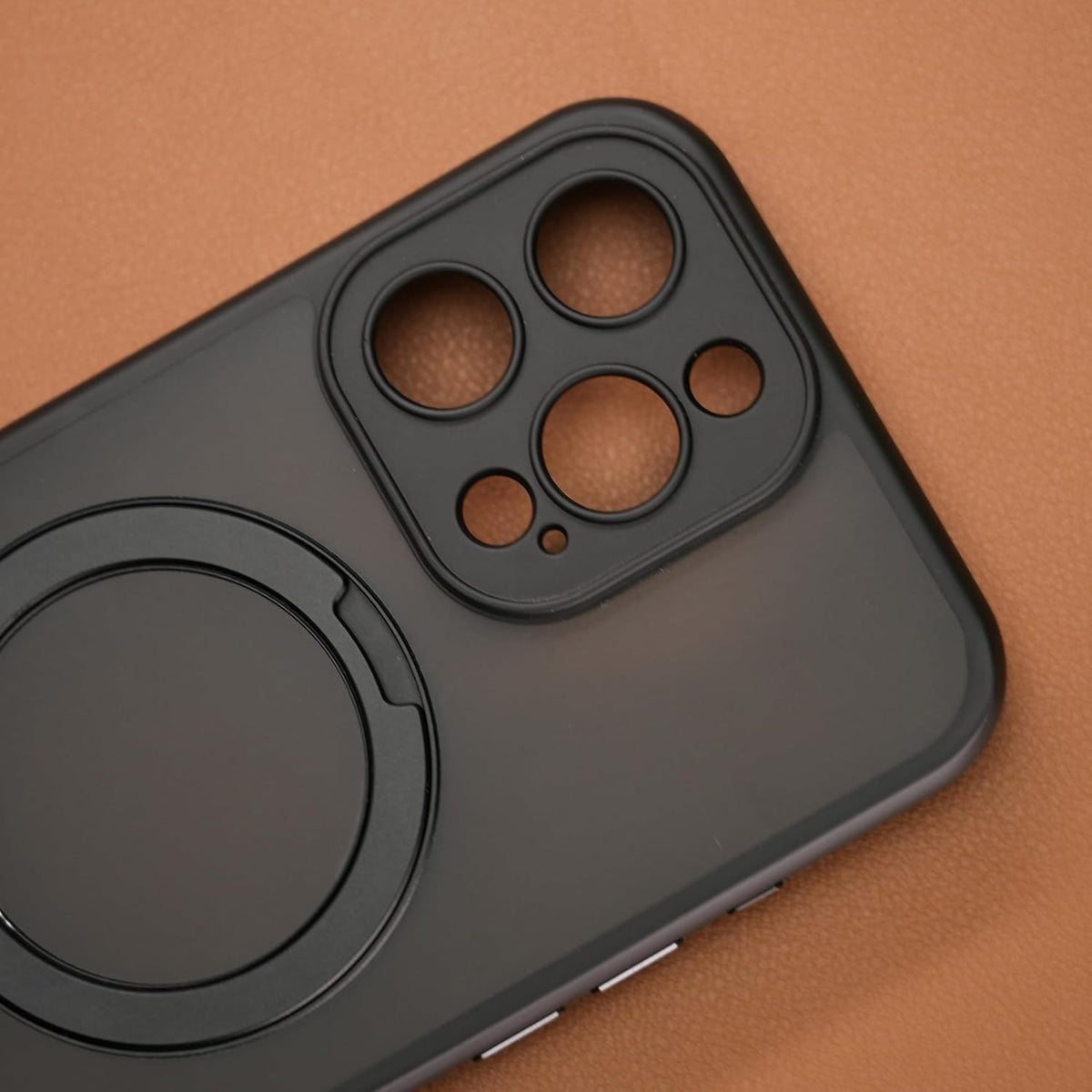360° Spin Magnetic Stand for Iphone 16 Pro Case, [Fit for Magsafe][Military Prot