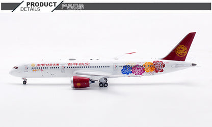 1:400 Aviation JUNEYAOAIR BOEING B787-9 Passenger Airplane Diecast Plane Model