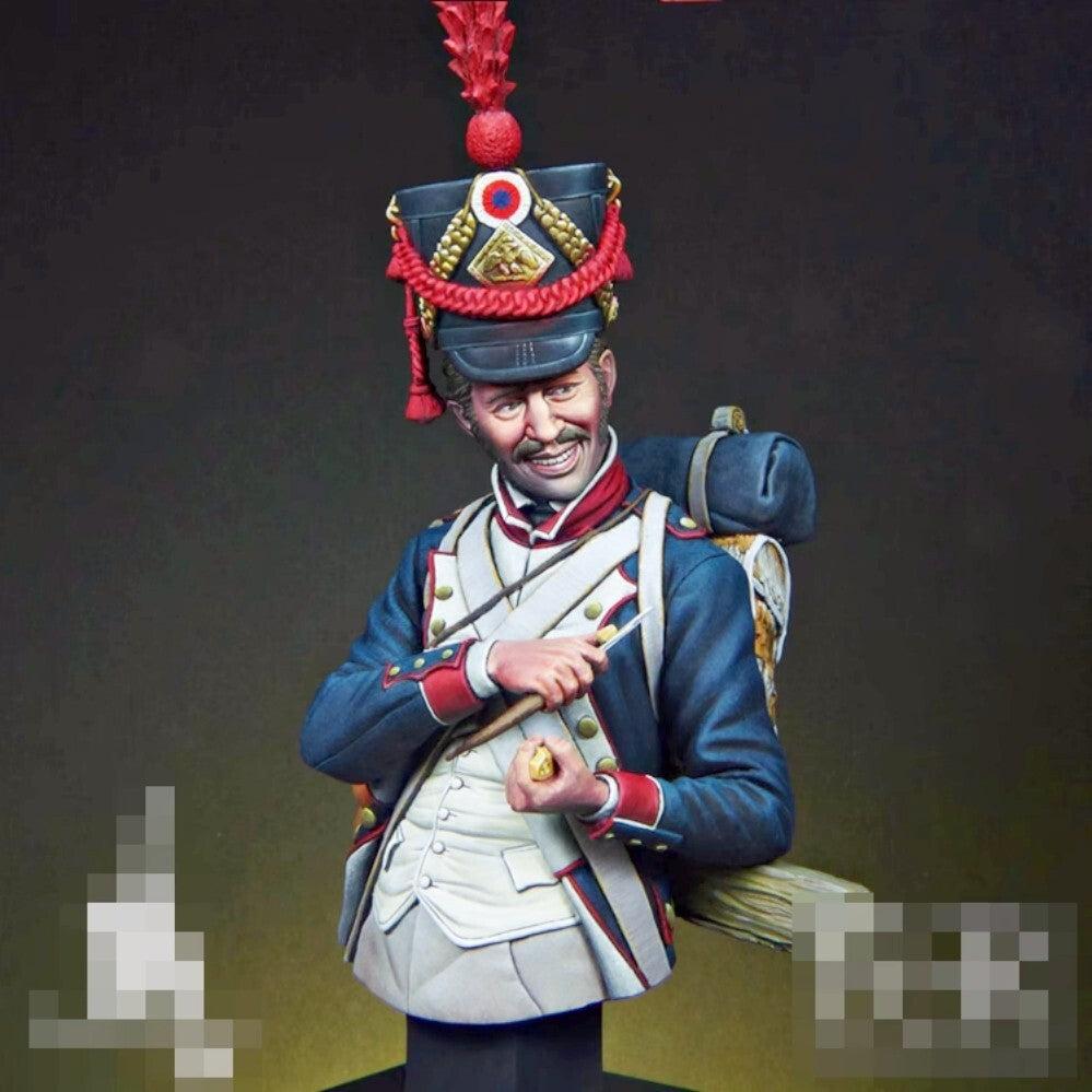 1/12 resin bust figure model Bust of French Infantry 1807 unassembled unpainted