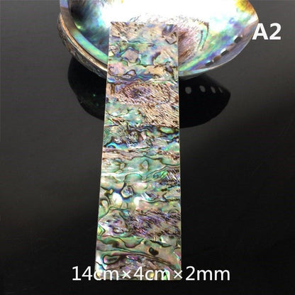 Abalone Shell Sheets Furniture Inlay Musical Instrument Accessories 14cm×4cm×2mm