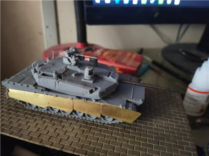 3D Printed 1/72 American Abrams X Tank Model Finished Product