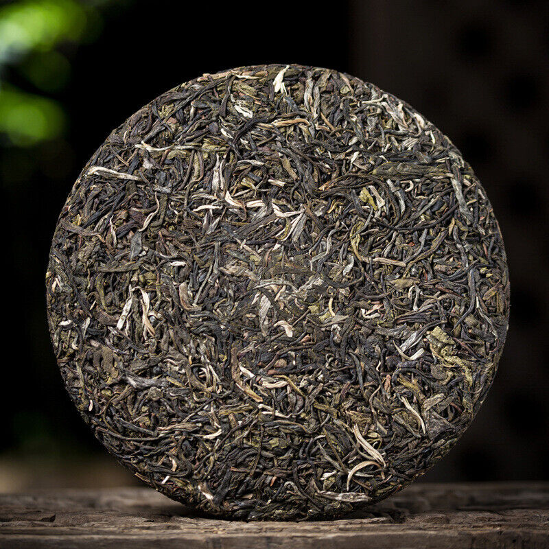 357g Puerh Raw Tea Cake Old Banzhang Menghai Brown Mountain Ancient Tea 12.59oz