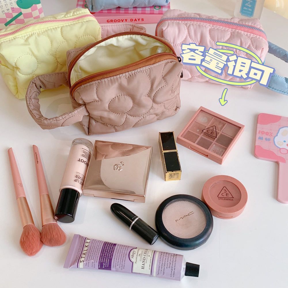Cosmetic Storage Bag Makeup Organizer Handbag Stationery Bag Traveling 9*17*9 CM