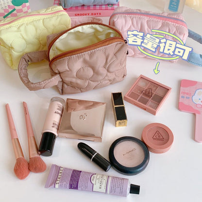 Cosmetic Storage Bag Makeup Organizer Handbag Stationery Bag Traveling 9*17*9 CM