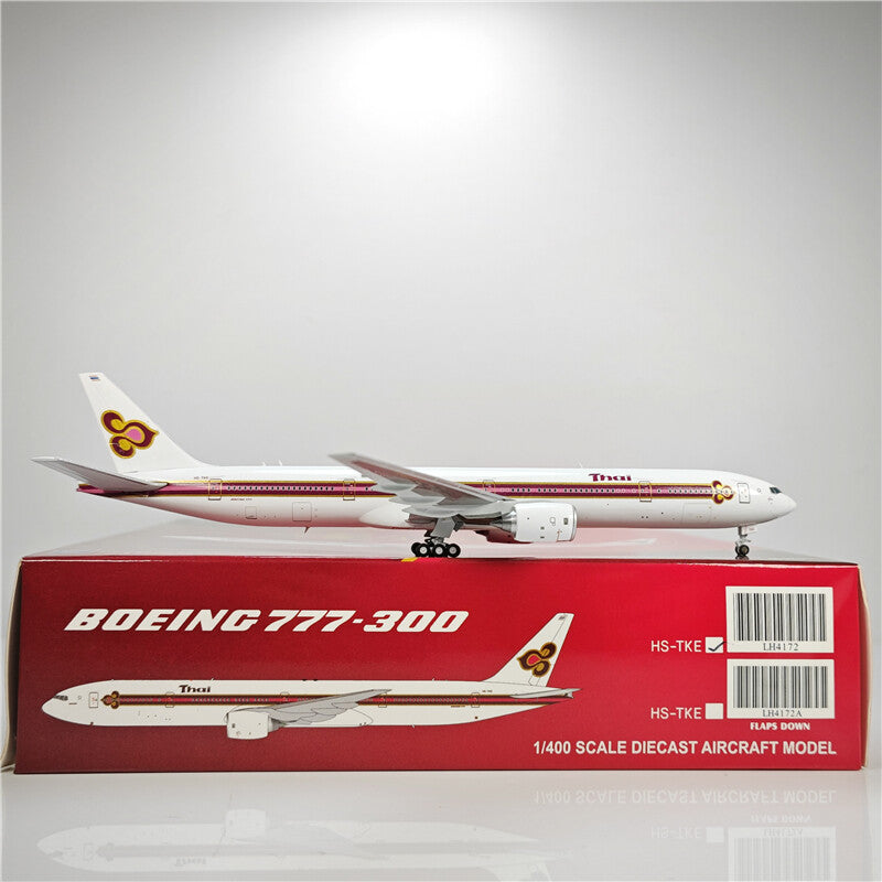 1:400 JC Wings Thai BOEING B777-300Passenger Airplane Diecast Model
