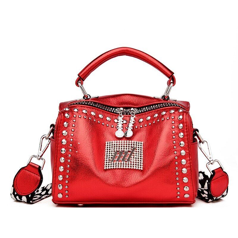 Women Leather Handbags Bag Black Crossbody Bags for Ladies Bag