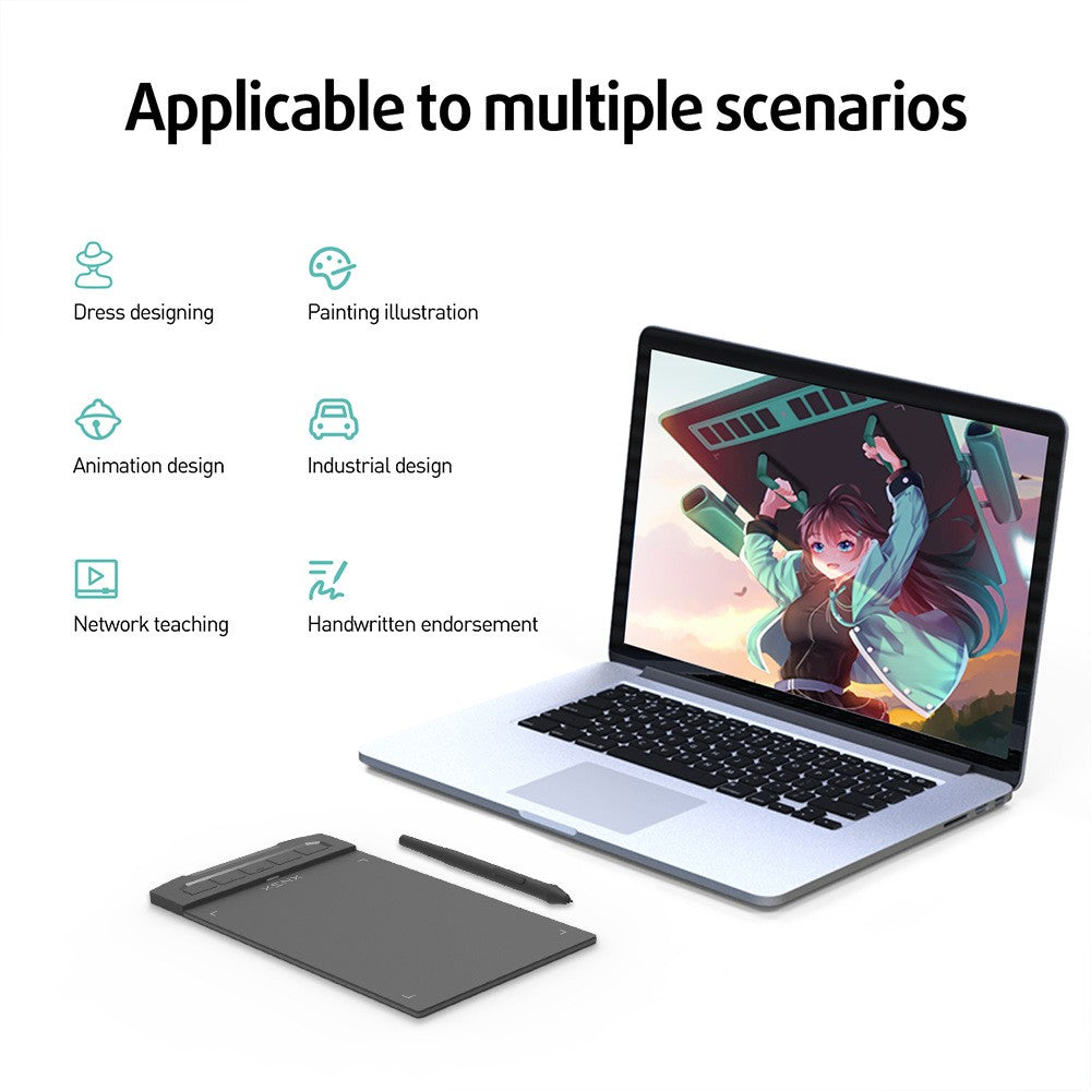 6x4 Inch Digital Drawing Tablet Sketch Pad for Mobile & Computer