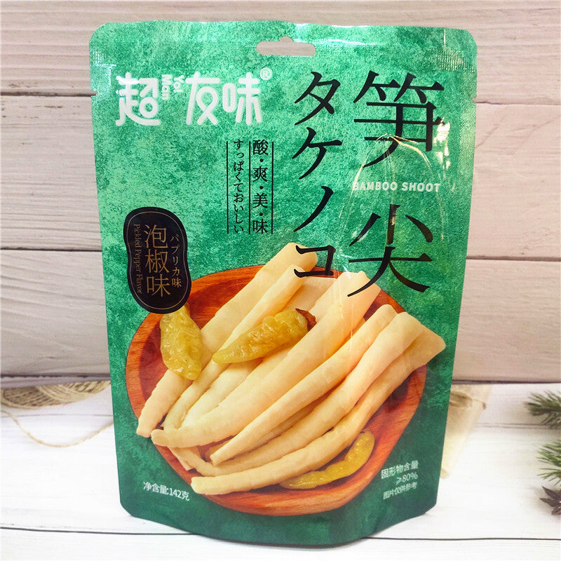Cold and Crispy Pickled Bamboo Shoot Tip, 142g