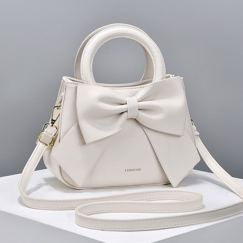 Women's Bags Sweet Handbag Bow One-shoulder Bag Women