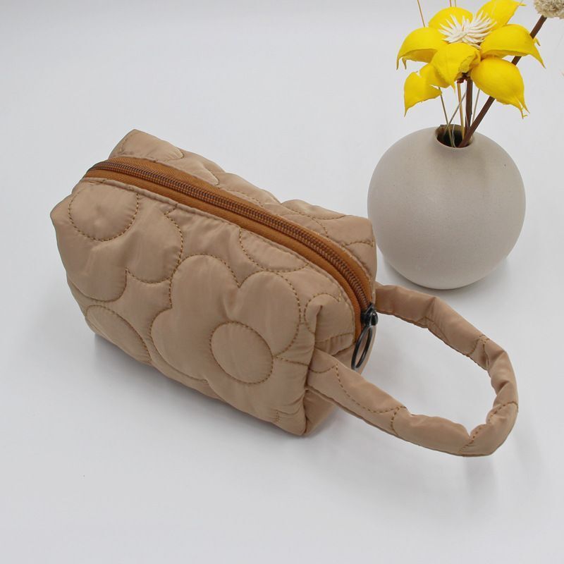 Cosmetic Bag Makeup Case Travel Toiletry Bag Tote Shoulder Purse Polyester 1 PC