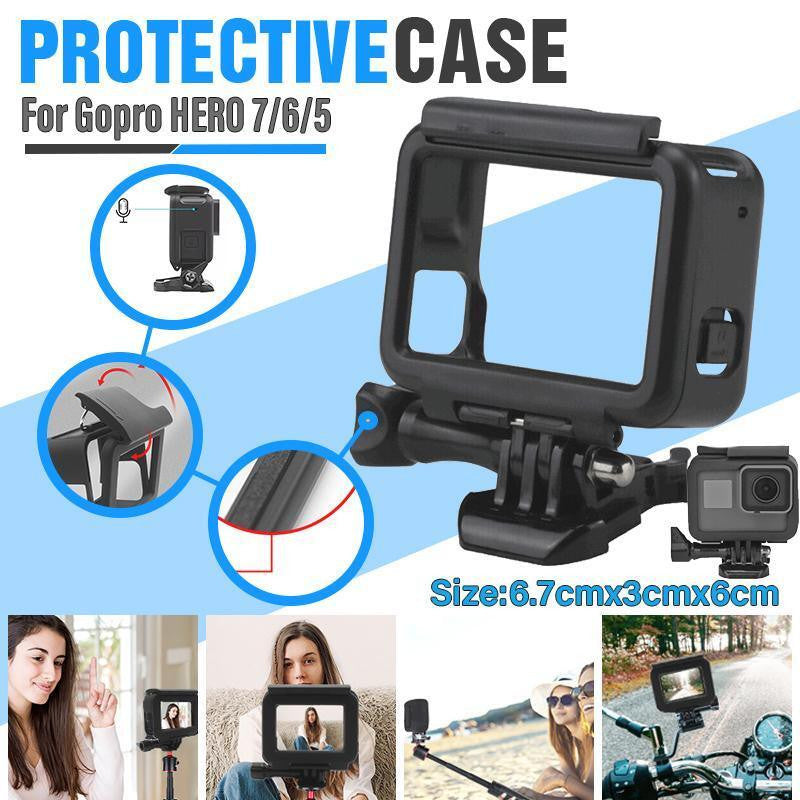 Frame For GoPro HERO 5/6/7Black Mount Housing Border Protective Shell Case Cover