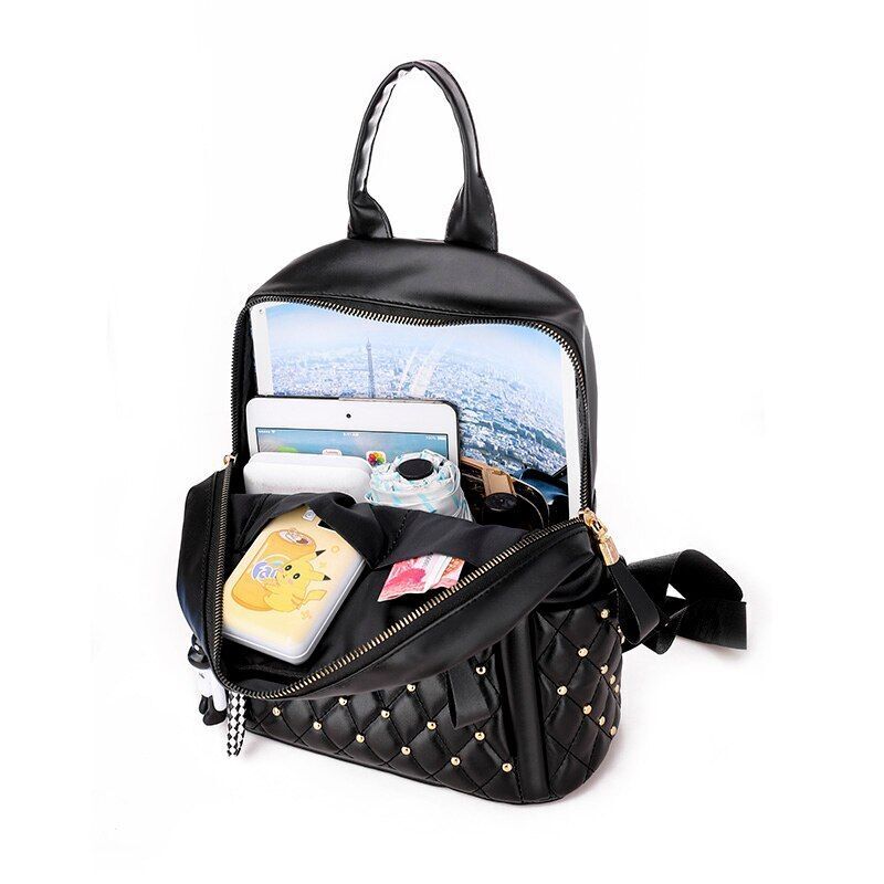 Vintage Backpack High Quality Leather Travel Shoulder Bags School Bags Pack 1 PC