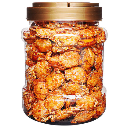 NEW Spicy Small Sea Crab Instant Canned Cooked Seafood Casual Deep Sea Snack