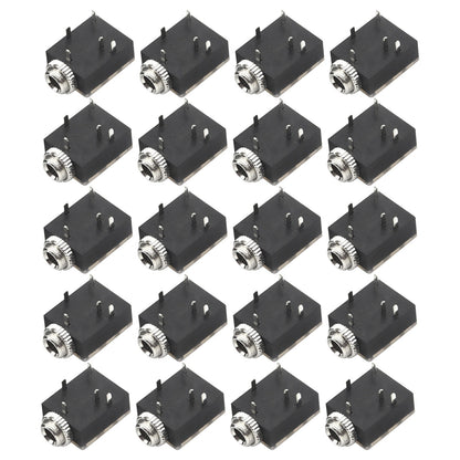 3.5mm Audio Jack Socket PCB Panel Mount For Headphone PCB Mount Stereo Jack