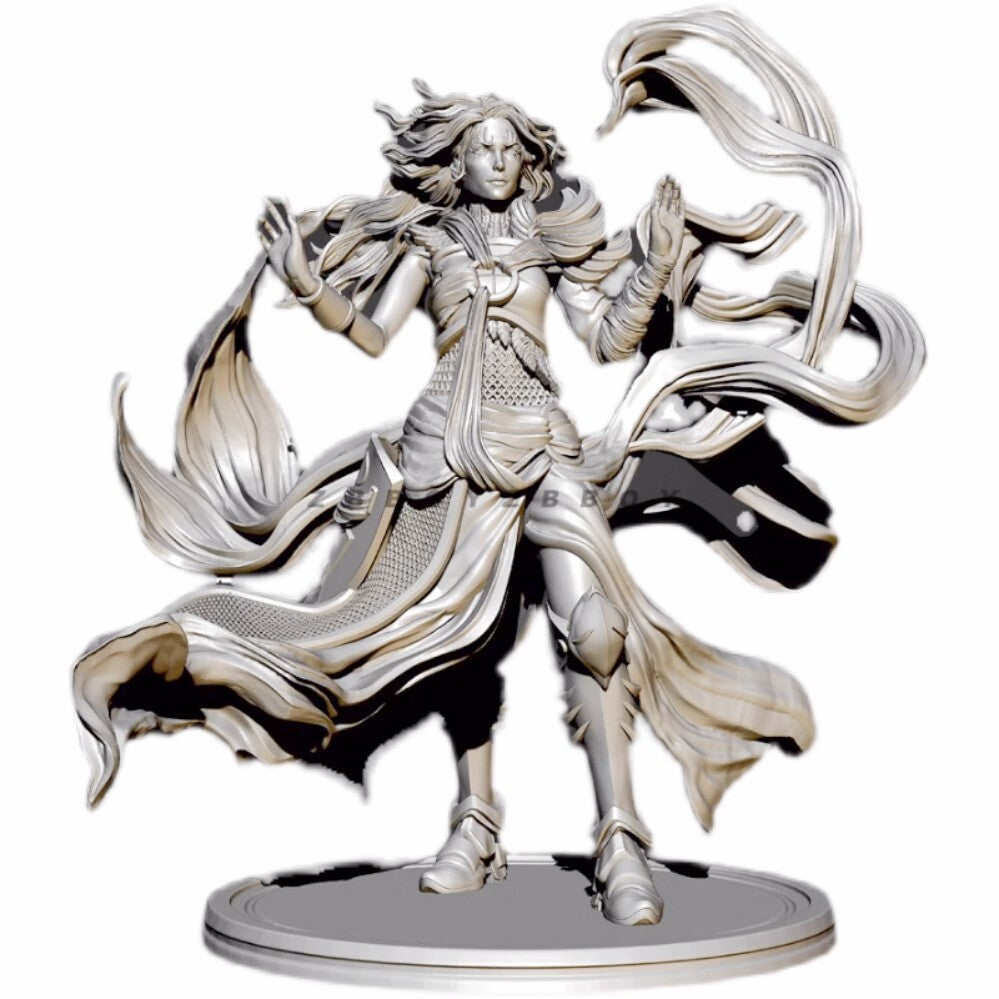1/35 resin figure model kit Fantasy Goddess Unassembled Unpainted