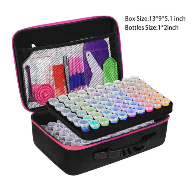 Diamond Painting Tools Kits Diamond Paint Container Storage Box Handbag