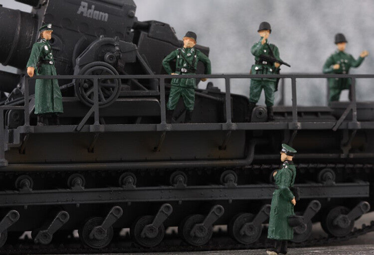 PMA German soldiers 5 figures winter infantry 1/72 Finished 5 figures model Set
