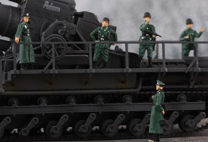 PMA German soldiers 5 figures winter infantry 1/72 Finished 5 figures model Set