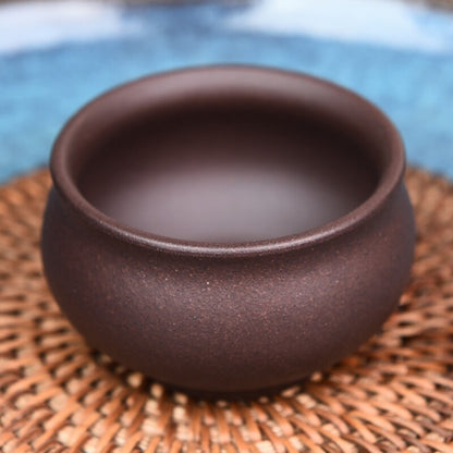 Marked Tea Cup 40ml Chinese Real Yixing Zisha Purple Clay Master Cup Handmade