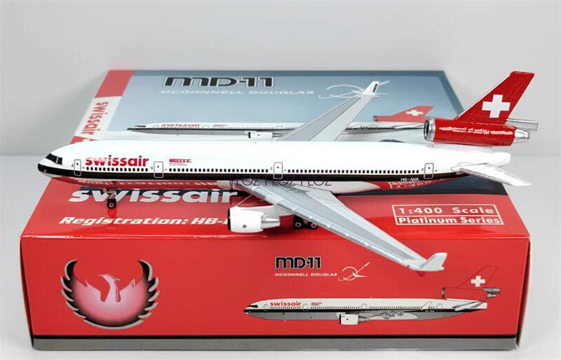 Phoenix SWISSAIR for McDonnell for Douglas MD-11 HB-IWA 1:400 Aircraft Model