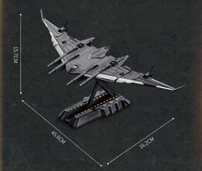 1:1500 46CM KDW Luanniao Strategic Aerospace Carrier Diecast Military Model