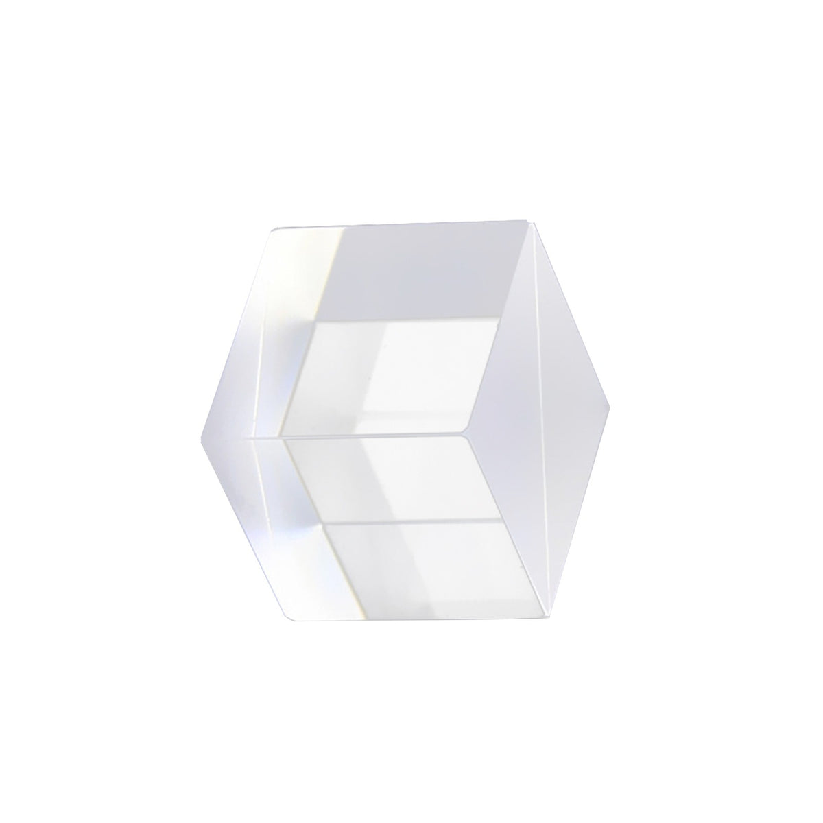 1Pc Optical Glass Prism For VU Instrument Display Multi-mode Band Spectrum gg