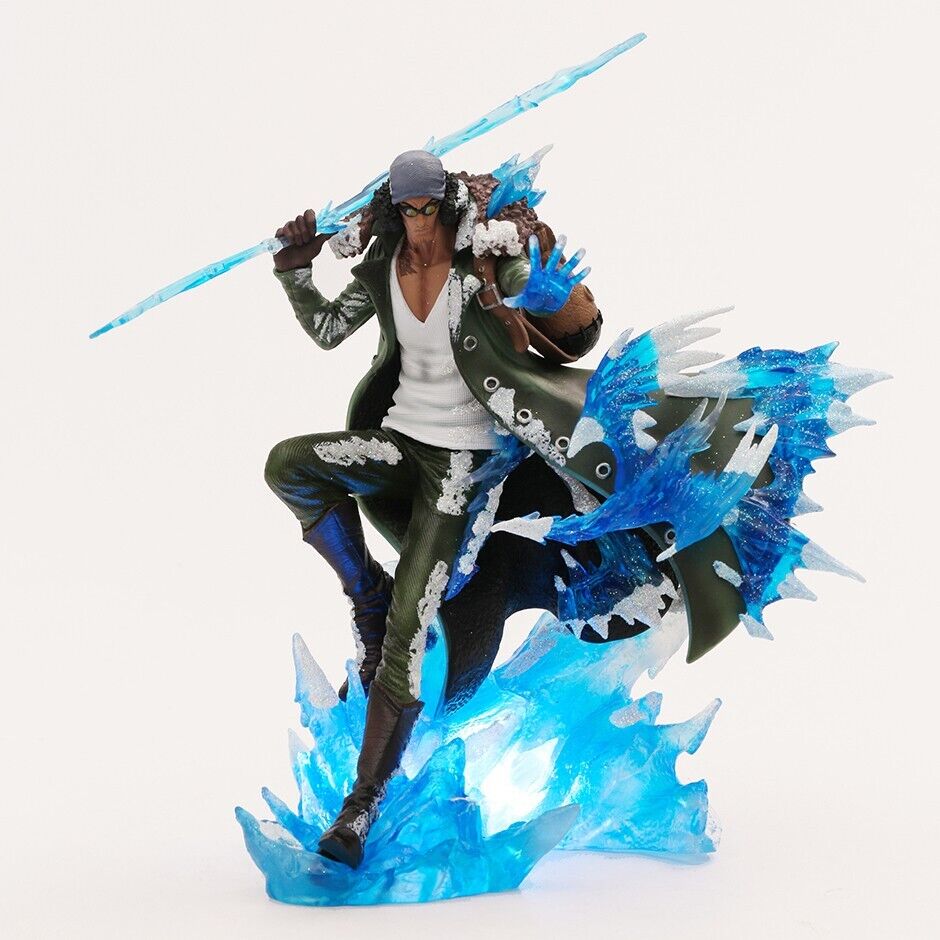 Anime One Piece Kuzan PVC Actionfigur Modell GK Statue Sammlerstück Spielzeug 2 Köpfe-