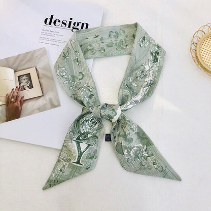 Handbag Handle Ribbon Scarf Band Hair Head Neck Neckerchief Retro Hair Ribbons