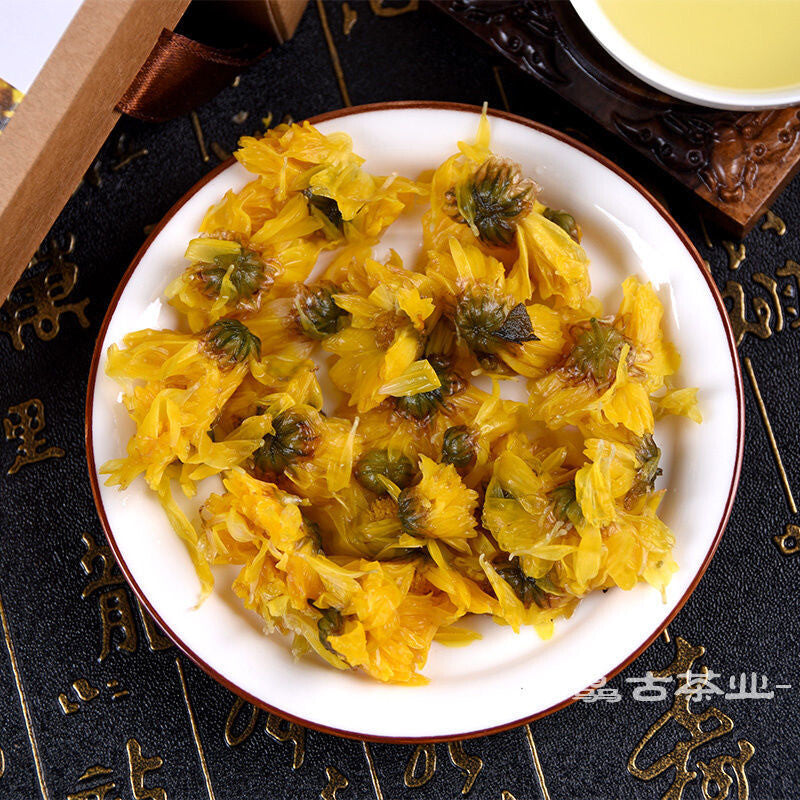 Chrysanthemum Aroma Dried Flower Tea Cake Blooming Tea Nectar Scented Herbal Tea