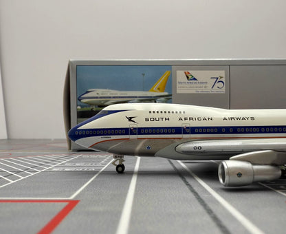 1:400 Herpa SOUTH AFRICAN AIRWAYS BOEING 747SP Airplane Diecast Aircraft Model