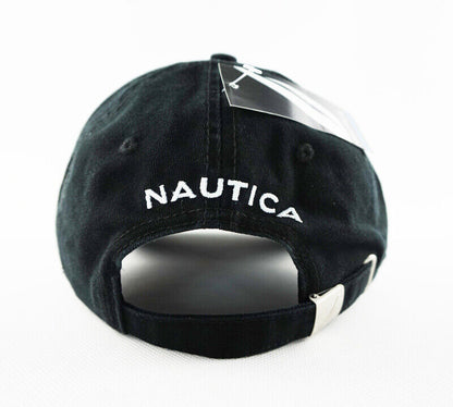 Hot Nautica Hat Black Tennis Driving Sport Baseball Cap Unisex Adjustable