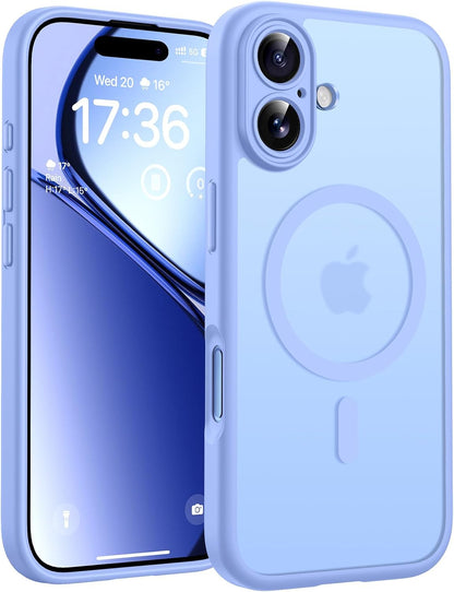 for 17 Case, Full Camera Protection, Built-In Magnetic Ring, Compatible with Mag